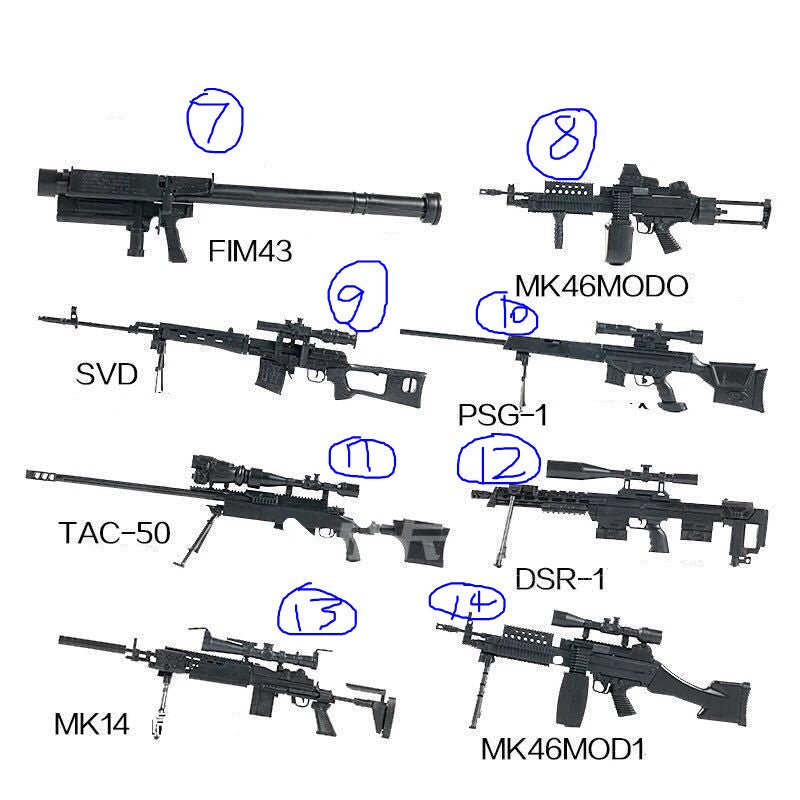 Mouse Jerky Miniature Rifle – Top Secret Sniper Models - GiggleGizmo