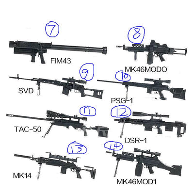Mouse Jerky Miniature Rifle – Top Secret Sniper Models - GiggleGizmo